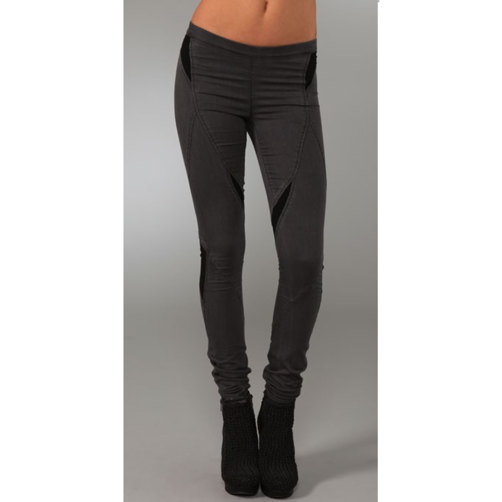 Helmut Lang Combo Jeans in Smoke Sz 26 Retail $230